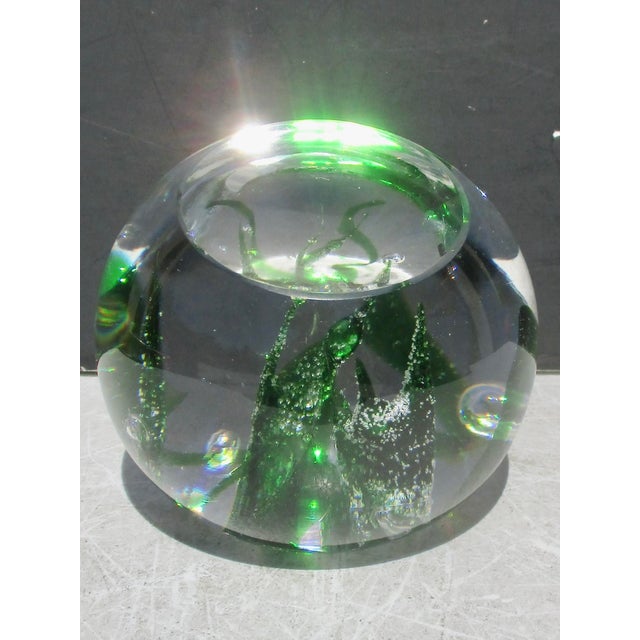 Mid-Century Modern Vintage Vicke Lindstrand Kosta Boda Swedish Crystal MCM For Sale - Image 3 of 7