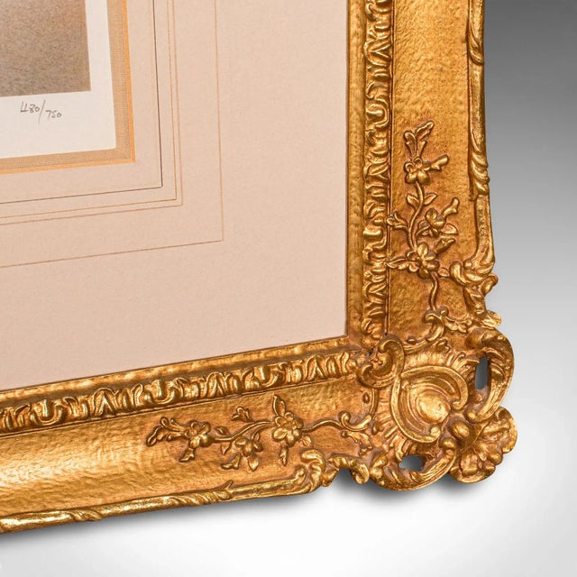 1990's Vintage Limited Edition Art Print For Sale - Image 6 of 12