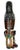 Chinese Cloisonné Parrot on Carved Hardwood Tree Trunk Base Chinese, Circa 1960 For Sale - Image 9 of 13