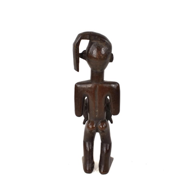 Early 20th Century Early 20th Century Chokwe Standing Dance Figure Angola For Sale - Image 5 of 9