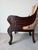 1960s Vintage French Empire / Renaissance Revival Style Hand-Carved Mahogany Swan Armchair For Sale - Image 5 of 13