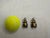 Pair of Vintage Victorian Revival Solid Brass Beetle Cabinet Knobs Hardware For Sale - Image 12 of 12