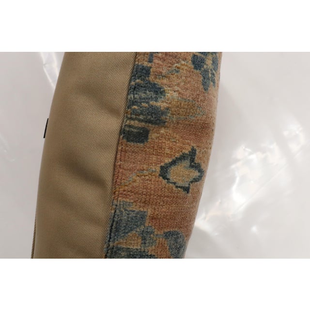 Early 20th Century Persian Bolster Rug Pillow For Sale - Image 5 of 5