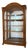 Biedermeier Display Cabinet in Walnut For Sale