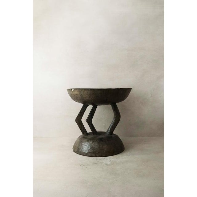 Vintage Tonga Stool For Sale - Image 4 of 4
