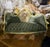 Bring timeless French elegance into your home with this exquisite Louis XV-inspired three-seat sofa. Upholstered in...
