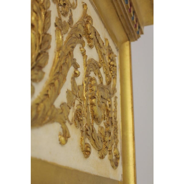 Monumental French Style Gold Gilt Trumeau Mirror For Sale In Philadelphia - Image 6 of 13