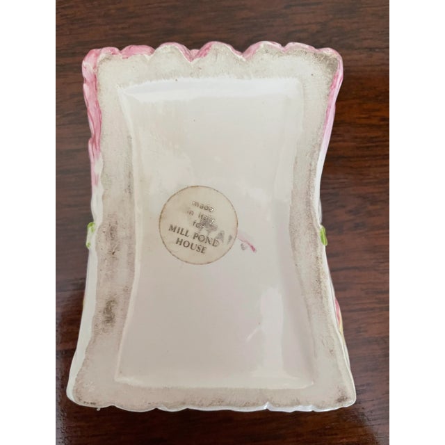 1960s Small Italian Ceramic Asparagus Box For Sale In New York - Image 6 of 7