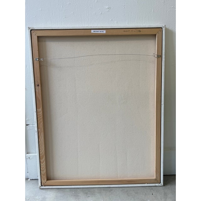 Cubist Abstract Oil on Canvas For Sale - Image 11 of 12