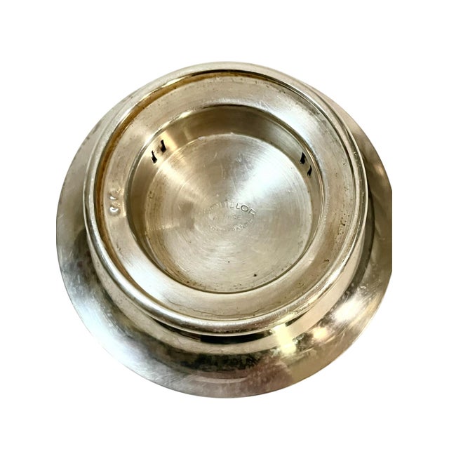 Vintage French Silver Plate Coquillor Butter Press or Curler For Sale - Image 4 of 7