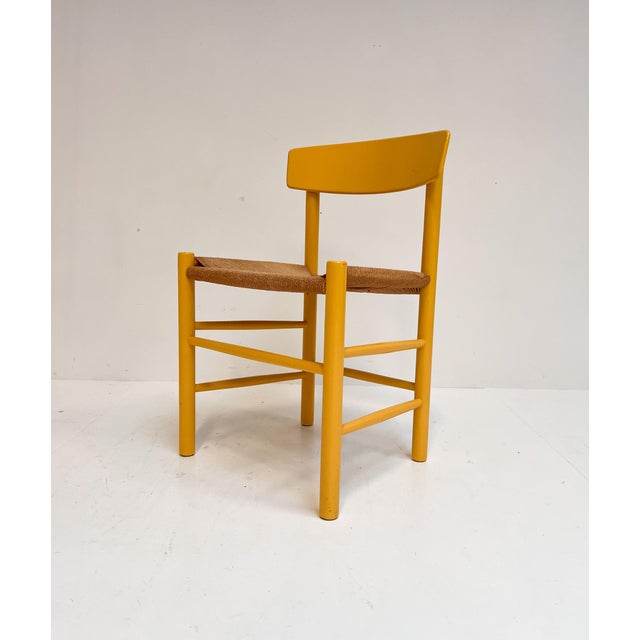 Mid-Century Modern Model J39 Chairs by Borge Mogensen for FDB Mobler, 1970s, Set of 4 For Sale - Image 3 of 16