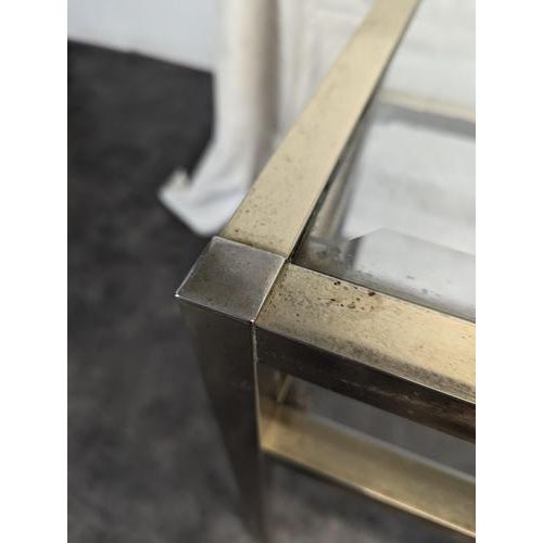 Console Table with Gold Patina, 1970s For Sale - Image 5 of 8