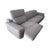 Pristine Contemporary Grey Natuzzi Sofa For Sale - Image 9 of 12