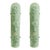 Hammered Green Graniglia Murano Glass Wall Sconces by Simoeng from Simoeng, Set of 2 For Sale - Image 4 of 6