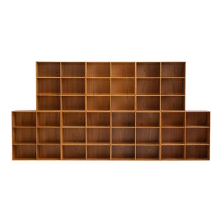 1960s Mogens Koch Bookcases, Set of Seven For Sale