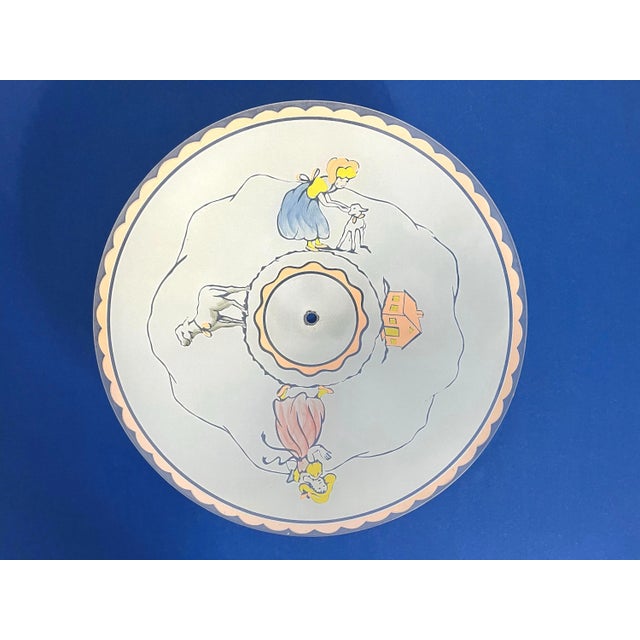 1950s Nursery Rhyme Flush Light For Sale - Image 14 of 15