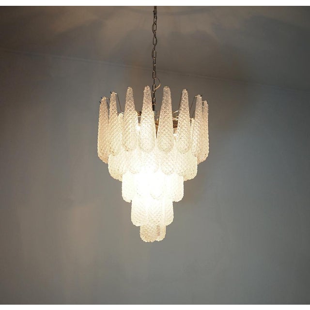 Vintage Italian Murano Chandelier, 1990 For Sale - Image 18 of 18