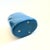 Postmodern Embossed Periwinkle Ceramic Vase For Sale - Image 9 of 9