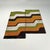 Beige Modern Italian Rectangular Rugs with Wavy Decorations in Green and Orange, 1970s, Set of 2 For Sale - Image 8 of 18