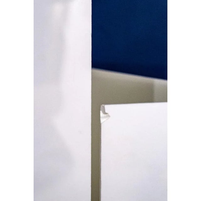 White Characters Floor Lamp by Lorenzo Carmellini and Federico Rezzonico for Enrico Tronconi, Italy, 1972 For Sale - Image 8 of 9