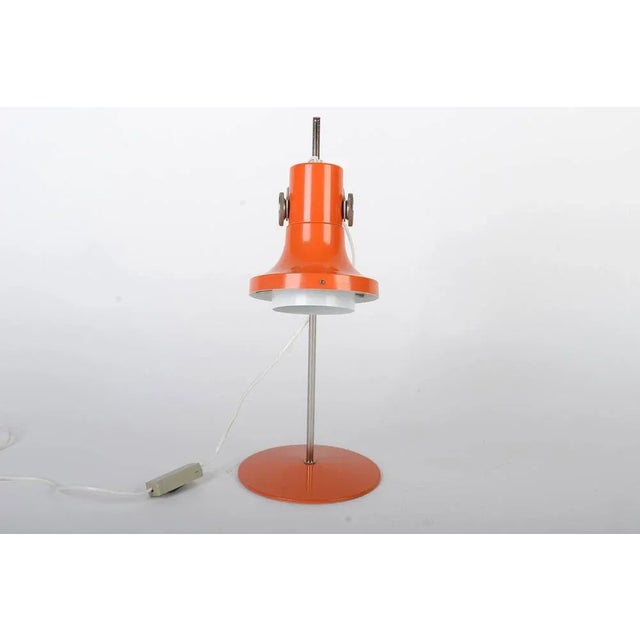 Mid-Century Modern Table Lamp by Pavel Grus for Kamenicky Senov, 1970s For Sale - Image 3 of 4