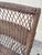 Antique Victorian Wicker and Rattan Wooden Small Rocking Chair Rocker For Sale - Image 9 of 12