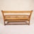 1940s Dutch Oak Hall Bench With Handwoven Rush Seat, Pair Available For Sale - Image 4 of 7