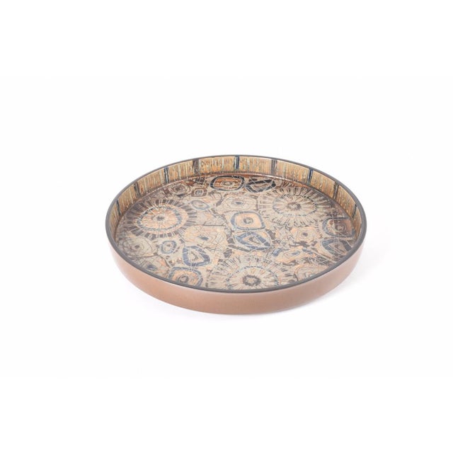 Large Modern Danish Ceramic Baca Vide-Poche by Nils Thorsson for Royal Copenhagen, 1970s For Sale - Image 11 of 11