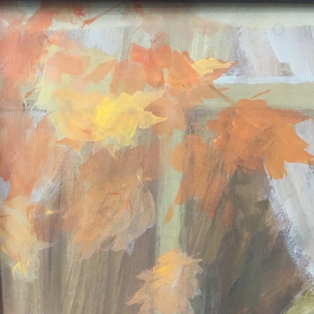 1960s 1960s Figurative Gouache on Board Portrait by Carl Cassler For Sale - Image 5 of 13