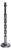 Vintage Chrome and Glass Floor Lamp attributed to Richard Essig, 1970s For Sale