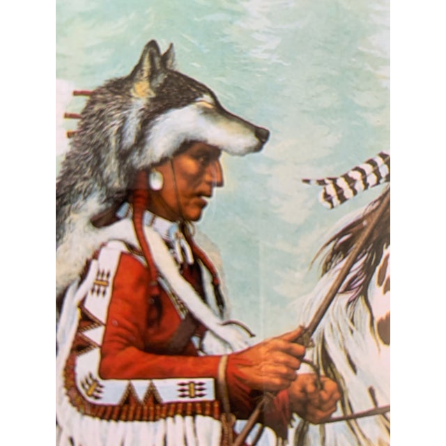 1980s 1980s Bev Doolittle “Guardian Spirits” - A Pair in One Frame For Sale - Image 5 of 9