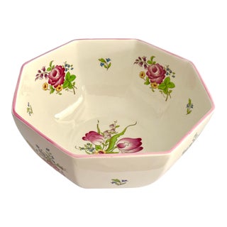 Large Spode Marlborough Sprays Bowl For Sale