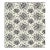 Sample - Hinson for The House of Scalamandré Fireworks Wallcovering, Black on Off-White For Sale