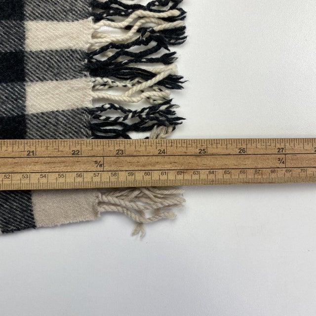 Burberry Children Beige Merino Wool & Cashmere Small Scarf For Sale - Image 6 of 9