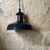 Black Industrial Suspension Light, 1960s For Sale - Image 8 of 8