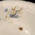 Johnson Brothers Antique Johnson Bros England "Royal Semi-Porcelain" Wash Basin With Functional Drain Hole & Stand For Sale - Image 4 of 12
