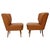 Brown Vintage Expo 58 Cocktail Chairs in Cognac Faux Leather, 1960s, Set of 2 For Sale - Image 8 of 18