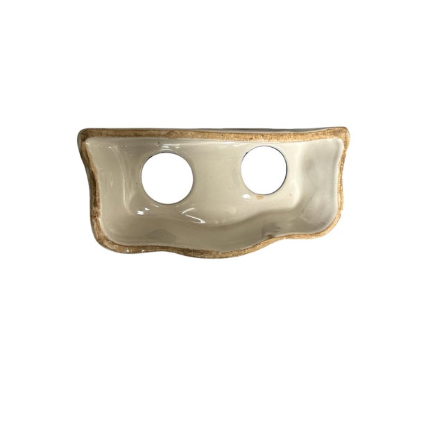 Early 20th Century Quimper Double Ink Well HenRoit For Sale - Image 6 of 7