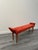 Italian Bench in Dedar Orange Fabric, 1950s For Sale - Image 3 of 7