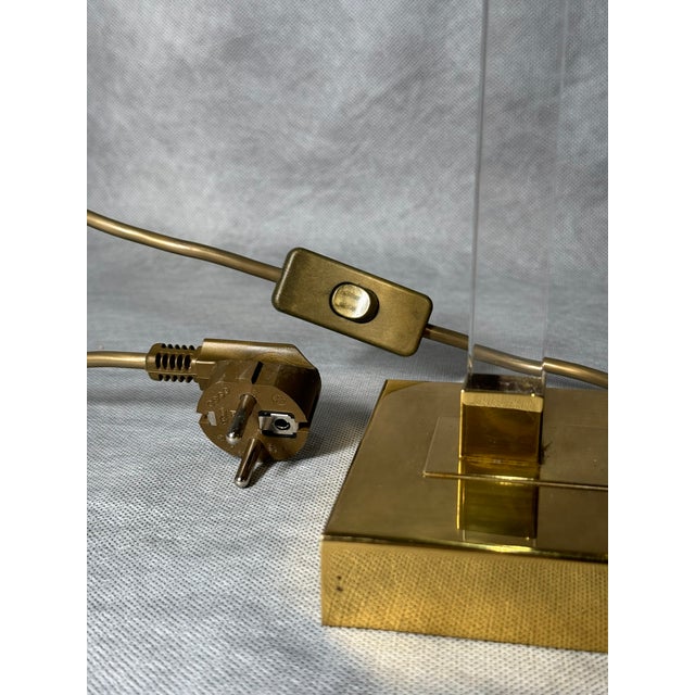 Vintage Hollywood Regency Table Lamp, 1980s For Sale - Image 5 of 9