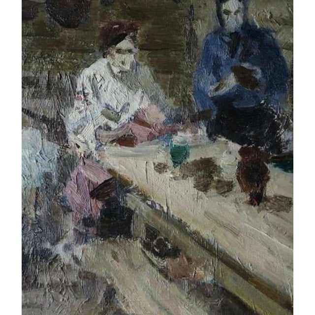 1986 Ukrainian National Costume Portrait, Soviet Oil Painting on ...
