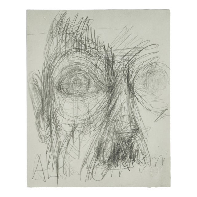 Alberto Giacometti, Head, 1963, Original Lithograph For Sale