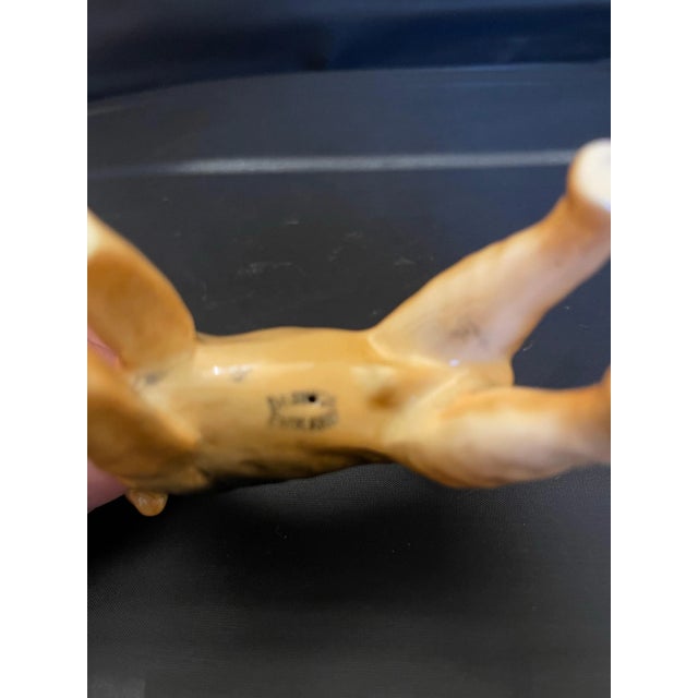Ceramic English Porcelain Figure of Fox Terrier Dog, 20th Century For Sale - Image 7 of 7