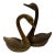 Vintage Brass Swans- Set of 2 For Sale