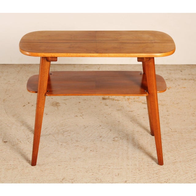 Mid-Century Modern Walnut Magazine Rack, 1960s For Sale - Image 10 of 10