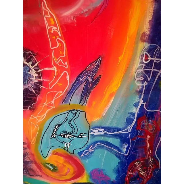 Contemporary Manitoba, Drole de gigue, 2017, Mixed Media For Sale - Image 3 of 5