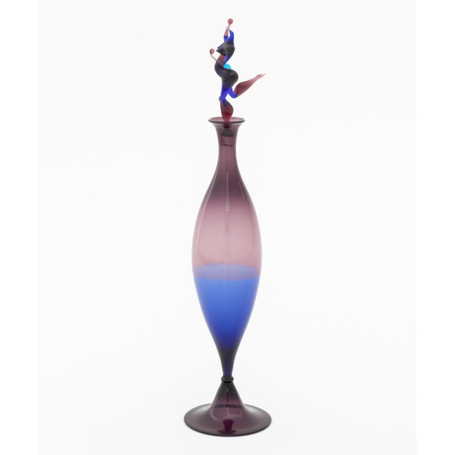 Collection of Two Murano Glass Figural Motif Perfume Bottles For Sale - Image 14 of 17
