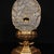 Late 20th Century Gilt Bronze Avalokiteshvara Statue Seated Guanyin Deity 12" For Sale - Image 4 of 9