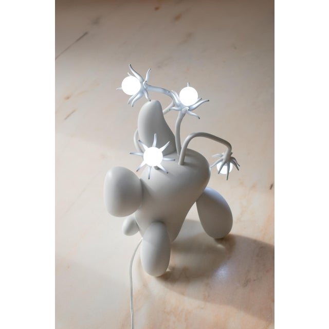 Paint The Wilted Flower Lamp by Vincent Decat For Sale - Image 7 of 7