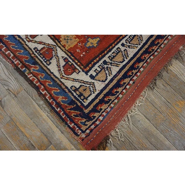 Persian Early 20th Century N.E. Persian Quchan " Kordi" Rug ( 3'6''x 6'4'' - 107 x 193 ) For Sale - Image 3 of 6